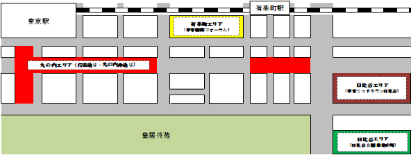 会場の案内図