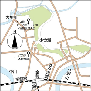 公園への地図