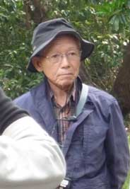 樹木医　太田氏の写真