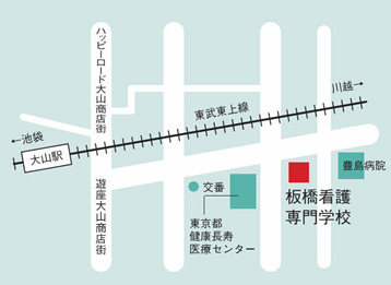 会場までの地図