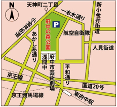 公園への地図