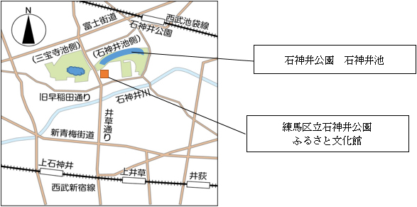 公園までの地図