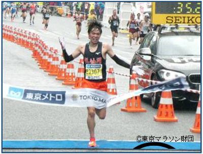 マラソン選手の写真