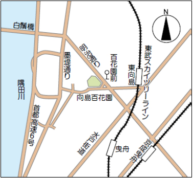 公園までの地図