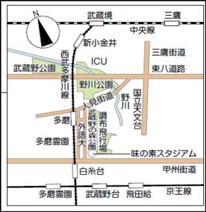 公園への地図