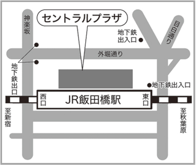 相談実施場所の地図