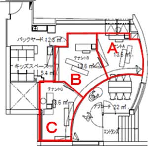 テナントのレイアウト2
