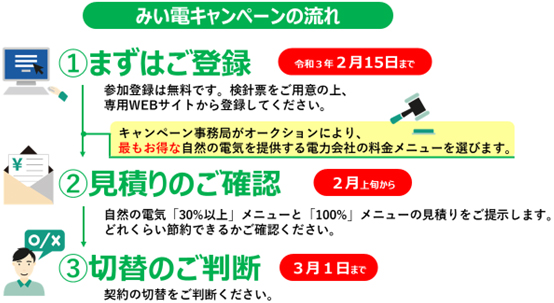 キャンペーンの流れの概要図