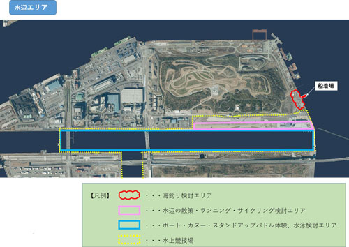 水辺エリアイメージ