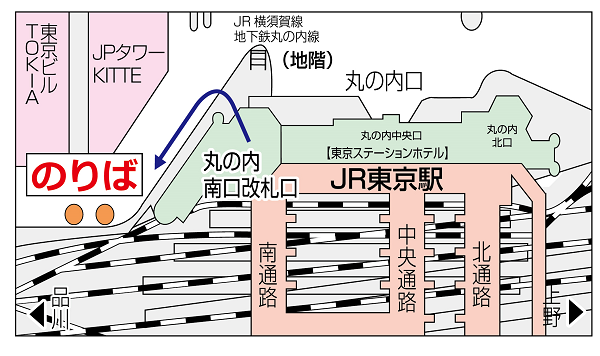 会場への地図