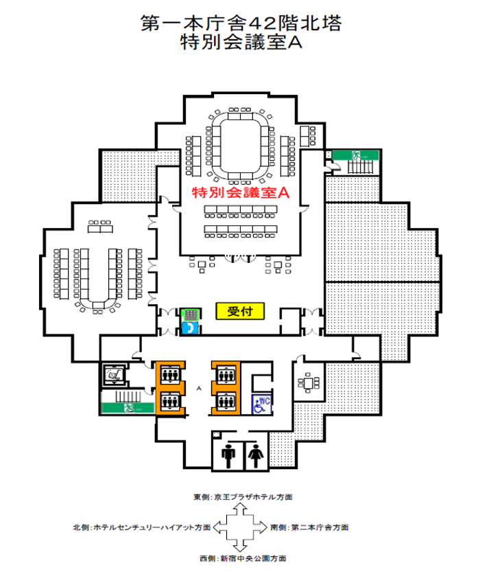 会場図