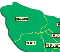 都内区市町村の地図